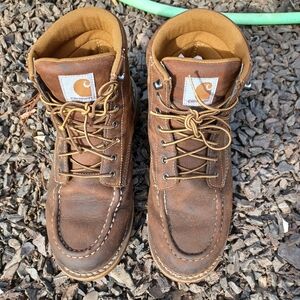 Carhartt Men's Work Boot, Waterproof Leather, Lug Sole, Soft Toe, Size 10